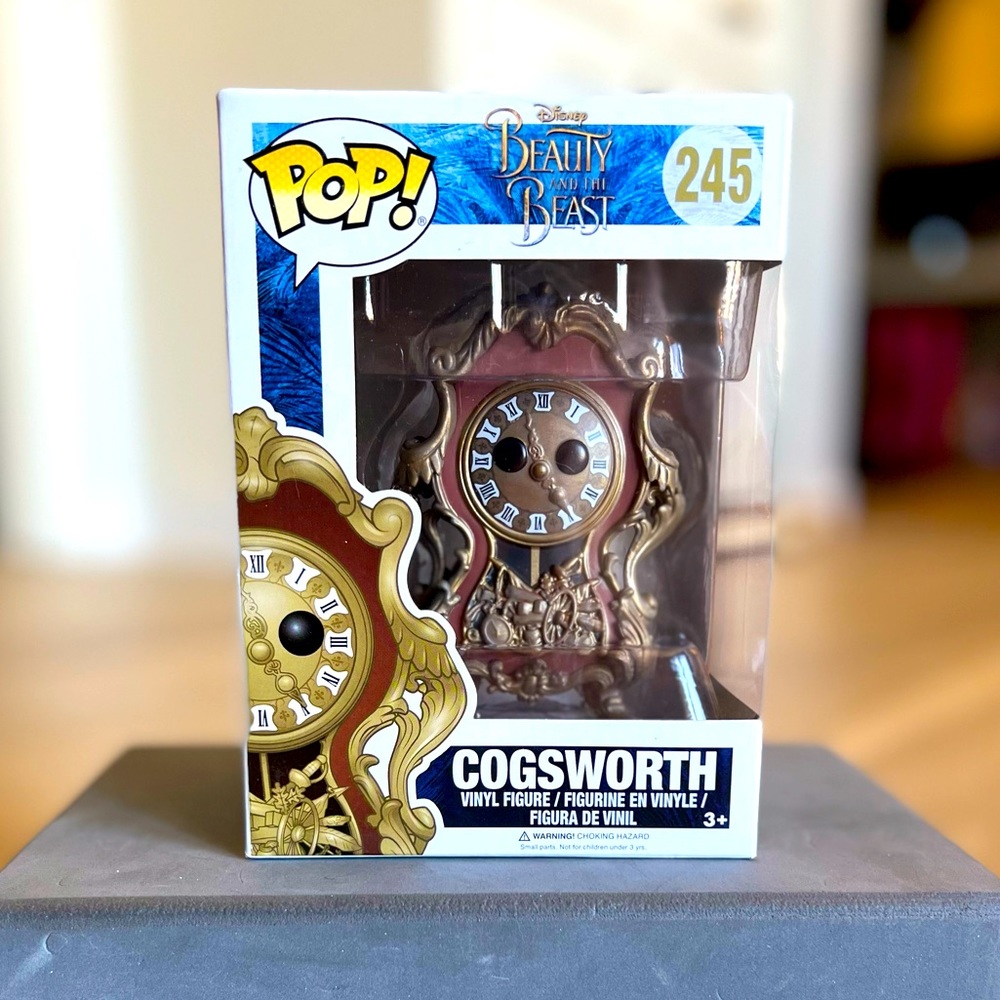 Funko POP Disney Beauty and the Beast 245 - Cogsworth Vinyl Action Figure 🕰 🌹